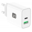 Techly IPW-USB-30WACG mobile device charger Universal White AC Fast charging Indoor Techly IPW-USB-30WACG mobile device charger Universal White AC Fast charging Indoor