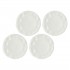 Set of 4 dinner plates LUNIA