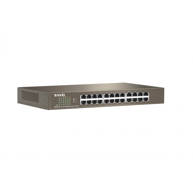 Tenda 24-port Gigabit Ethernet Switch Unmanaged Blue