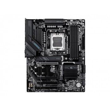 GIGABYTE B840 GAMING X WIFI6E Motherboard - AMD Ryzen 9000 CPUs, 12+2+2 Phases VRM, up to 7600MHz DDR5(O.C), 2xPCIe 4.0 + 1xPCIe 3.0 M.2, Wi-Fi 6E, 2.5GbE LAN, USB 3.2 Gen 2