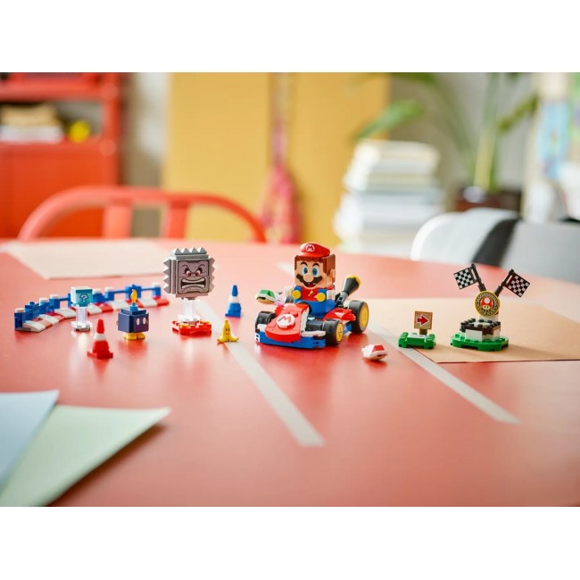 LEGO SUPER MARIO 72043 Mario Kart - Interactive LEGO Mario and Standard Kart