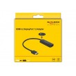 DeLOCK Adapter HDMI-A male to DisplayPort female 4K 60 Hz