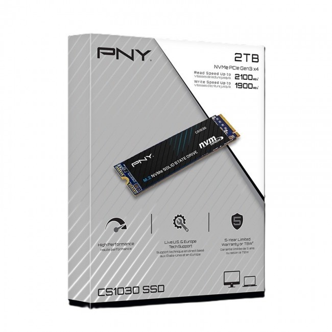 PNY CS1030 2TB M.2 2280 PCI-E x4 Gen3 NVMe SSD