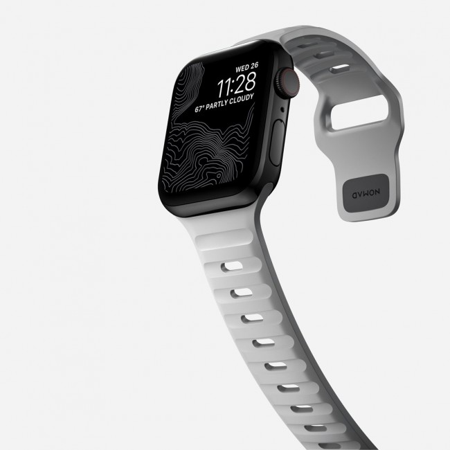 Nomad Sport Band Grey Rubber