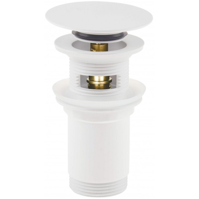 Stopper for washbasin or bidet with sleeve - universal
