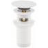 Stopper for washbasin or bidet with sleeve - universal