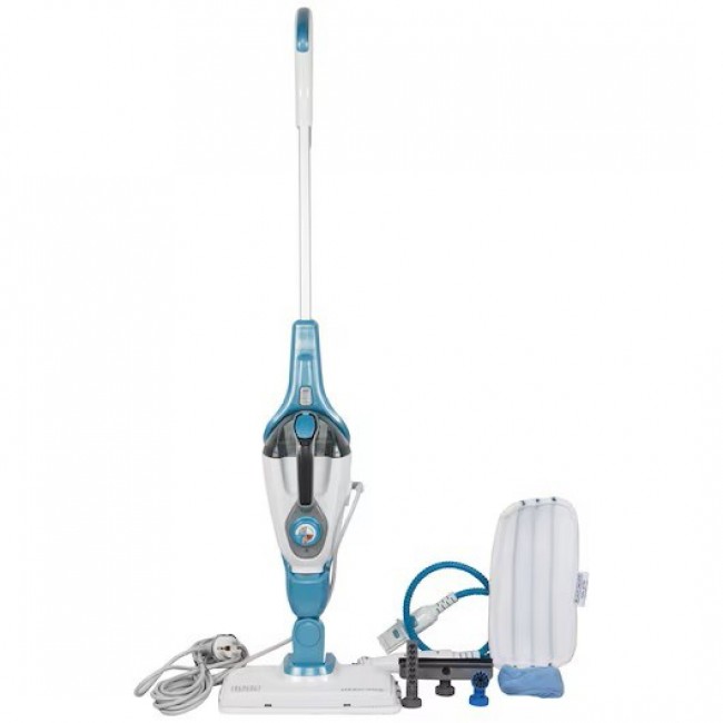 Black & Decker FSMH1321 steam cleaner Steam mop 0.5 L 1300 W Blue, White
