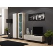 Cama TV stand VIGO 140 30/140/40 sonoma/white gloss Cama TV stand VIGO 140 30/140/40 sonoma/white gloss