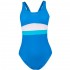 Women's swimsuit Crowell Katie col.03 blue-blue-white 34