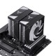 Jonsbo CR-3000 CPU Cooler Dual Tower, ARGB - 2x 120 mm, black Jonsbo CR-3000 CPU Cooler Dual Tower, ARGB - 2x 120 mm, black