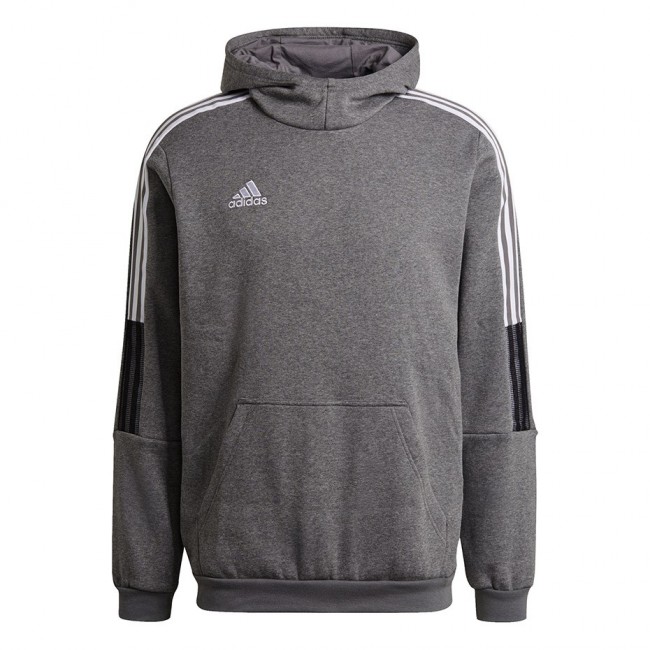 adidas Tiro 21 Sweat Hoody grey GP8805 adidas Tiro 21 Sweat Hoody grey GP8805