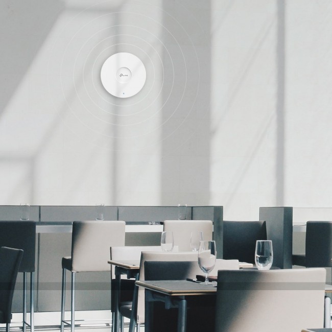 TP-Link Omada AX3000 Ceiling Mount WiFi 6 Access Point TP-Link Omada AX3000 Ceiling Mount WiFi 6 Access Point