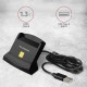 Axagon CRE-SM2 smart card reader Indoor USB USB 2.0 Black Axagon CRE-SM2 smart card reader Indoor USB USB 2.0 Black