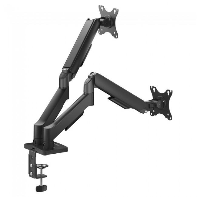 Savio UM-04 Dual Spring Monitor Desk Mount 17 32 Savio UM-04 Dual Spring Monitor Desk Mount 17 32