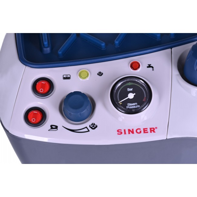 SINGER SHG6201 steam ironing station 850 W 1.2 L Stainless Steel soleplate Black, Blue, Grey SINGER SHG6201 steam ironing station 850 W 1.2 L Stainless Steel soleplate Black, Blue, Grey