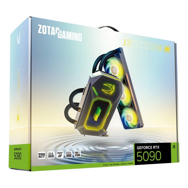 Zotac GAMING GeForce RTX 5090 ARCTICSTORM AIO NVIDIA 32 GB GDDR7 Zotac GAMING GeForce RTX 5090 ARCTICSTORM AIO NVIDIA 32 GB GDDR7