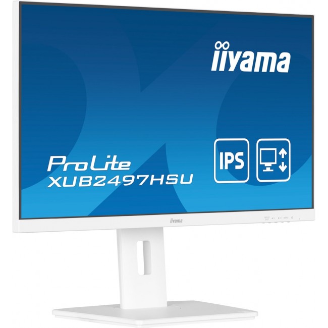iiyama ProLite 24 IPS technology panel with height adjustable stand and 100Hz refresh rate