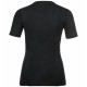 Odlo BL TOP crew neck s/s ACTIVE WARM ECO women's T-shirt, size M, black Odlo BL TOP crew neck s/s ACTIVE WARM ECO women's T-shirt, size M, black