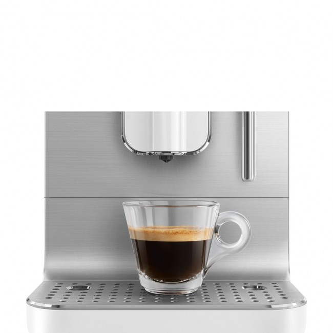 Smeg Collection Espresso Coffee Machine BCC12WHMEU White Smeg Collection Espresso Coffee Machine BCC12WHMEU White
