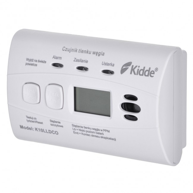 K10LLDCO KIDDE CARBON MONOXIDE AND CARBON MONOXIDE DETECTOR K10LLDCO KIDDE CARBON MONOXIDE AND CARBON MONOXIDE DETECTOR