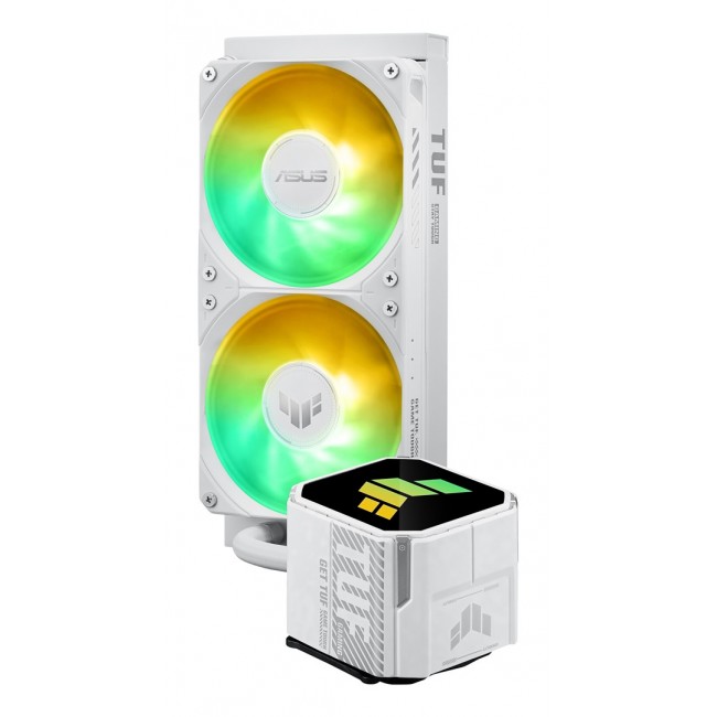 ASUS TUF GAMING LC III 240 ARGB WHT Processor All-in-one liquid cooler 12 cm White ASUS TUF GAMING LC III 240 ARGB WHT Processor All-in-one liquid cooler 12 cm White