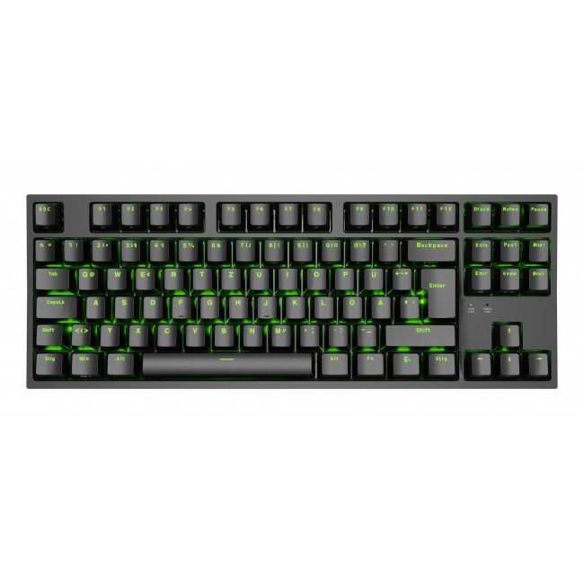 GENESIS Thor 404 TKL keyboard Gaming USB QWERTZ German Black
