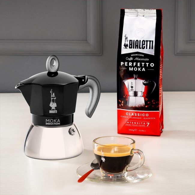 Bialetti Moka Induction Moka pot 4TZ Black