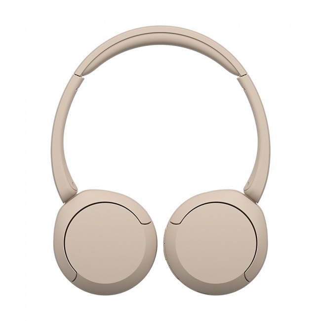 Sony WH-CH520 Headset Wireless Head-band Calls/Music USB Type-C Bluetooth Charging stand Cream