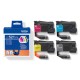 Brother LC521VAL Genuine Ink Cartridge Value Pack
