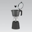 3 cup coffee machine MAESTRO MR-1666-3-BLACK Black 3 cup coffee machine MAESTRO MR-1666-3-BLACK Black