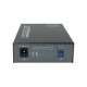 LevelOne RJ45 to SC Gigabit Media Converter, PoE PSE, Multi-Mode Fiber, 0.5km