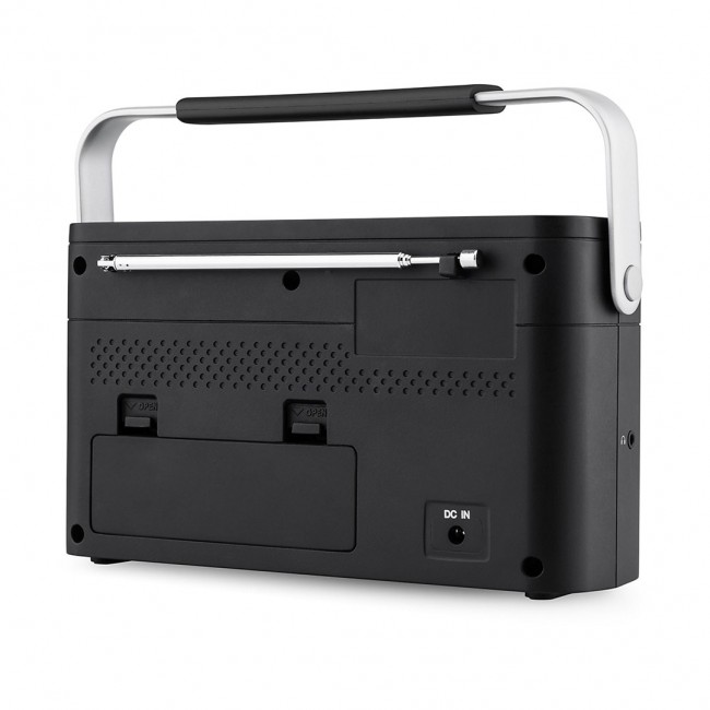 JVC RA-E315B Portable radio Black