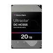Western Digital Ultrastar DC HC555 internal hard drive 20 TB 7200 RPM 512 MB 3.5