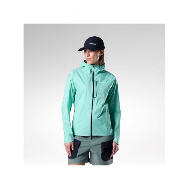 Kurtka damska ROSSIGNOL W Rainproof 2.5L Shell Jkt zielona - S
