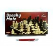 Szachy ma e drewniane 28cm 30018