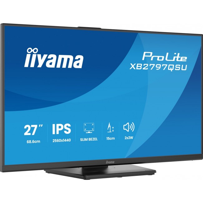 iiyama ProLite XB2797QSU-B1 computer monitor 68.6 cm (27 iiyama ProLite XB2797QSU-B1 computer monitor 68.6 cm (27