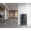 Manhattan Laptop Charging Cart/Trolley via AC Adapter (EU) 30-bay, Install device's AC Adapter (power cables) into unit, Suitable for ALL laptops (to 16