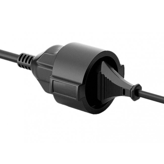 Equip 112183 power cable Black 10 m CEE7/7 CEE7/3