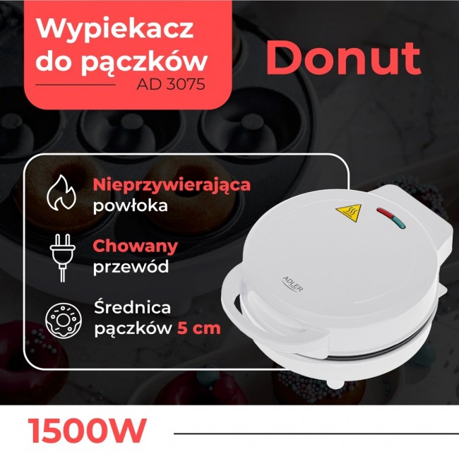 Adler AD 3075 Donut maker white