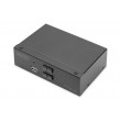 Digitus KVM Switch, 2x1 DP, DP Out,USB