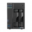 Asustor LOCKERSTOR 2 Gen2 + (AS6702T v2) NAS Desktop Intel Celeron N5105 4 GB DDR4 0 TB ADM Black