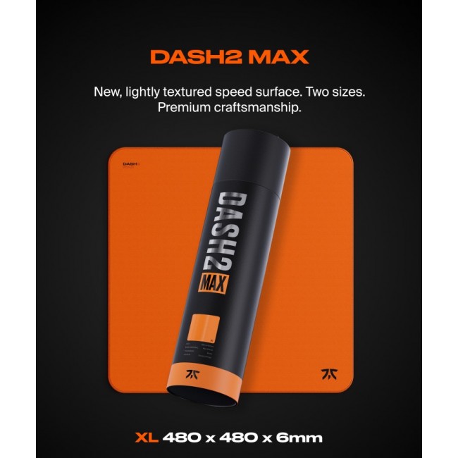 Fnatic DASH2 MAX Gaming mouse pad Orange