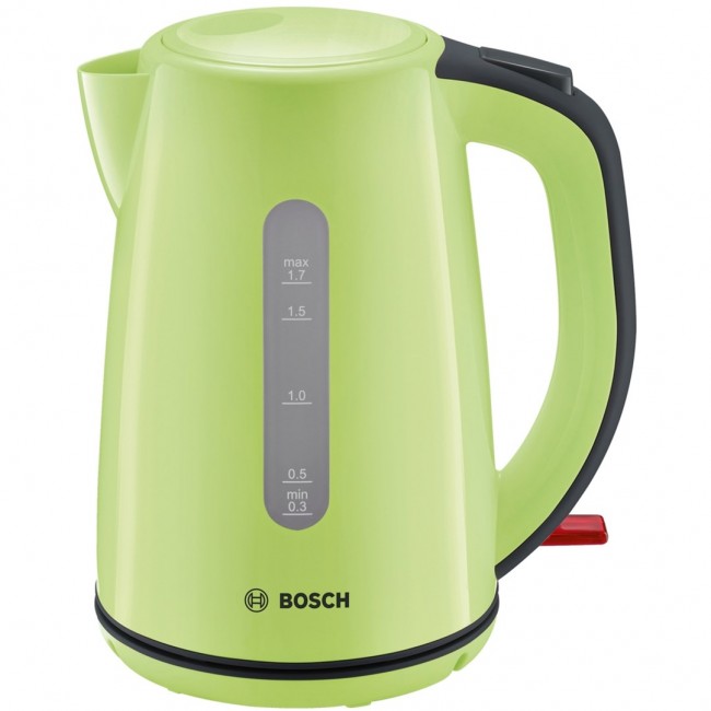 Bosch TWK7506 electric kettle 1.7 L 2200 W Black, Green Bosch TWK7506 electric kettle 1.7 L 2200 W Black, Green