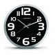 Esperanza EHC013K Wall Clock - Zurich - Black Quartz clock Oval Black, White Esperanza EHC013K Wall Clock - Zurich - Black Quartz clock Oval Black, White