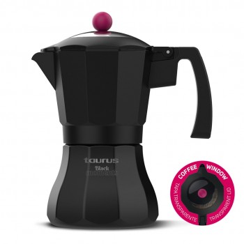 Coffee machine for 6 cups Taurus Black Moments KCP9006l