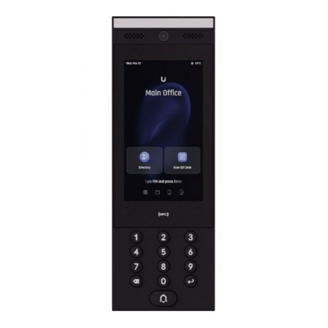Ubiquiti Intercom Entrance control terminal Black Ubiquiti Intercom Entrance control terminal Black