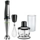 Braun MQ 7035X 0.5 L Immersion blender 1000 W Black, Satin steel Braun MQ 7035X 0.5 L Immersion blender 1000 W Black, Satin steel