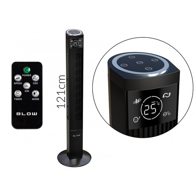 Column fan XXL 90W BLACK Column fan XXL 90W BLACK