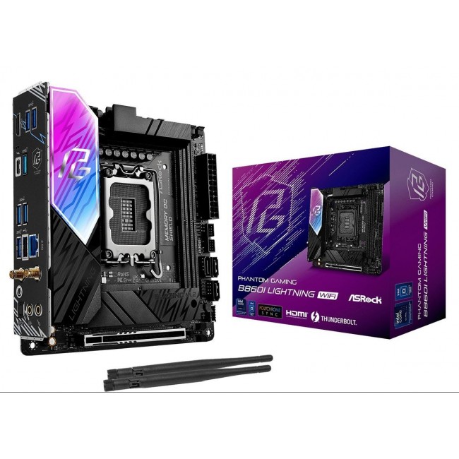ASRock B860I Lightning WiFi Motherboard ASRock B860I Lightning WiFi Motherboard