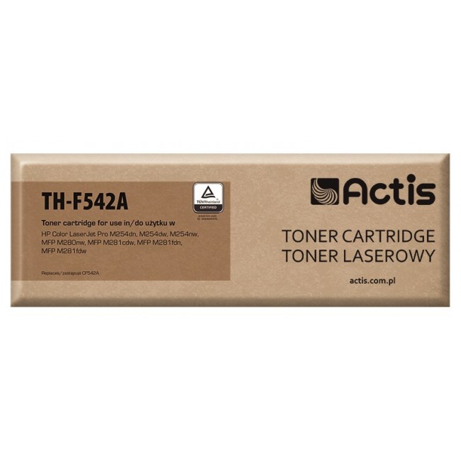 Actis TH-F542A toner (replacement for HP 203A HP203A CF542A Standard 1300 pages yellow) Actis TH-F542A toner (replacement for HP 203A HP203A CF542A Standard 1300 pages yellow)